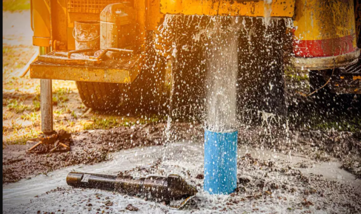 Travaux de forage, Gérardmer