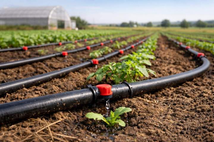 Système d'irrigation goutte-à-goutte Pas-de-Calais
